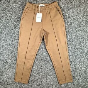 Everlane Dream Pant Womens Small Brown High Rise Drawstring Pull On Stretch